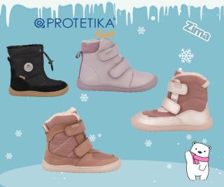 Dívčí Protetika Všechny modely s membránou, kůže nebo kůže + textil. Některé modely až do velikosti 36. Letos nový model...